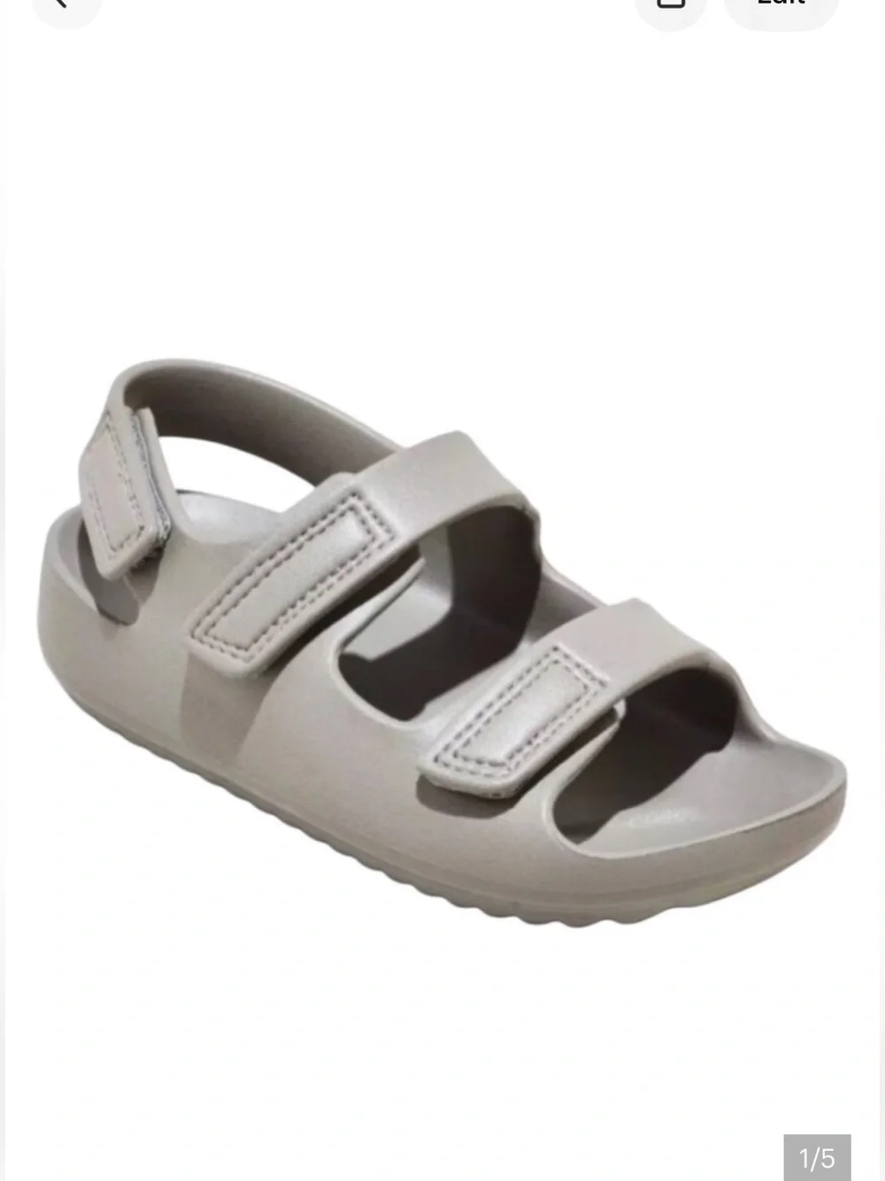 Art Class Hartley Unisex Sandals in Gray